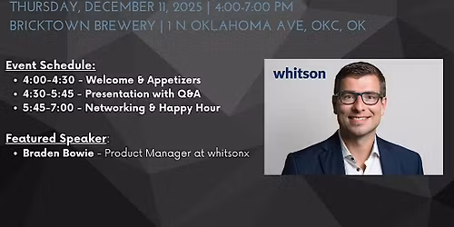 SPE OKC December Workshop & Happy Hour