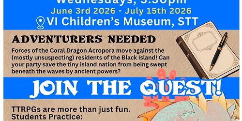 Maps, Math, & Myths @ The VI Children's Museum