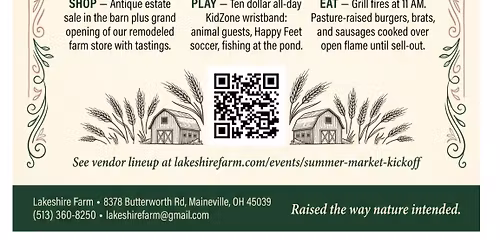 Kick off to Summer Market