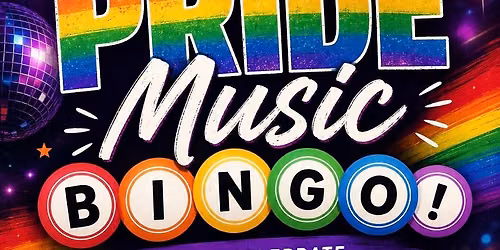Pride Music Bingo with Moore Entertainment