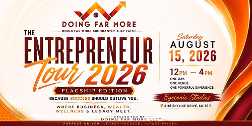 The Entrepreneur Tour 2026 Flagship Edition