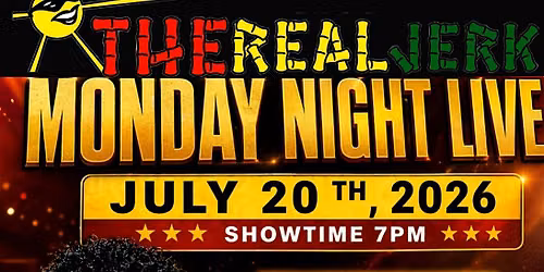 MONDAY NIGHT LIVE at The Real Jerk with LOGIE & FRIENDS