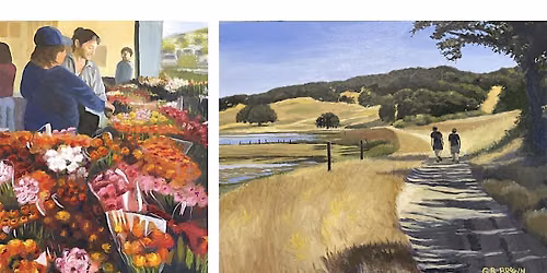 Reception — Light and Water: The Landscapes of G.R. Brown — Art Works Downtown