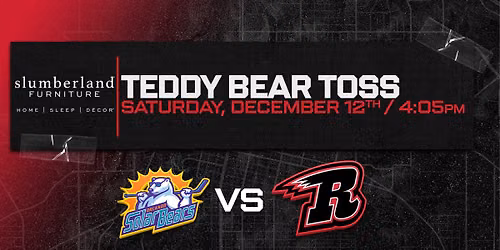 TEDDY BEAR TOSS: Rapid City Rush vs. Orlando Solar Bears
