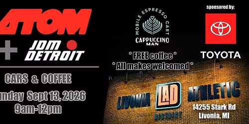 2026 ATOM Cars & Coffee
