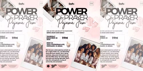 THE POWER OF PRAYER: Pajama Jam