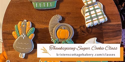 Cozy Thanksgiving Cookie Decorating at Satire Brewing