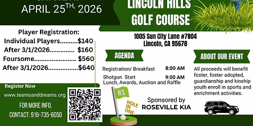 3rd Annual Golf Tournament