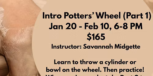 Intro to Potters Wheel