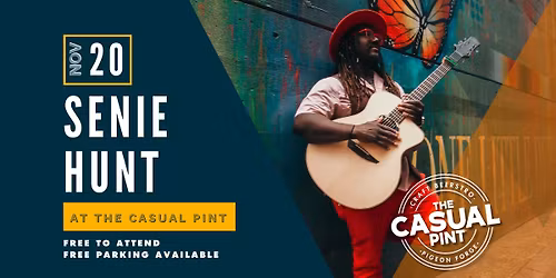 Senie Hunt LIVE! at The Casual Pint Pigeon Forge