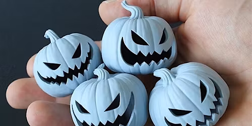 Color Your Own 3D Printed Jack-o'-Lantern