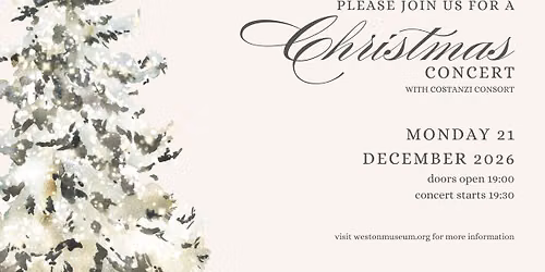 Christmas Concert with Costanzi Consort