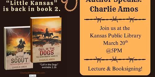 Author Speaks: Charlie Amos