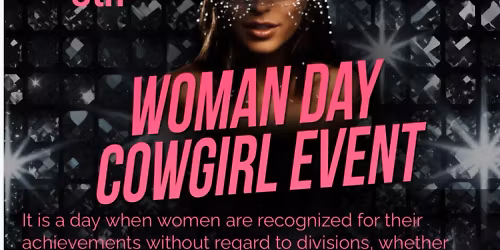 Women International Day Cowgirl Theme