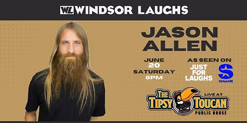 Jason Allen LIVE Comedy At Tipsy Toucan (June 20th)