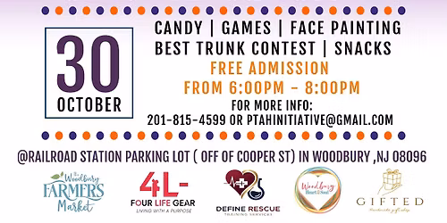 P.T.A.H. Initiative 4th Annual Trunk or Treat