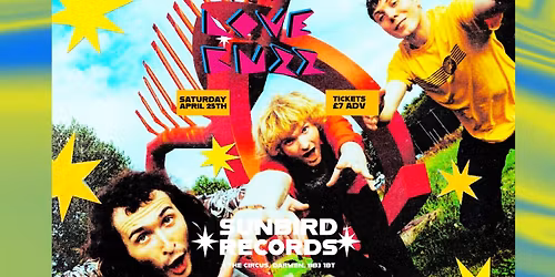 The Love Buzz - Saturday 25th April 2026 | Sunbird Records, Darwen