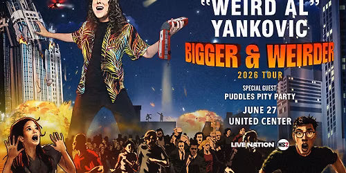 "Weird Al" Yankovic: Bigger & Weirder 2026 Tour