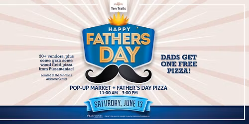 Fathers Day Pop Up Market