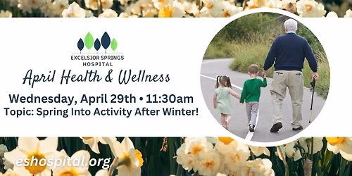 Spring Into Activity After Winter!