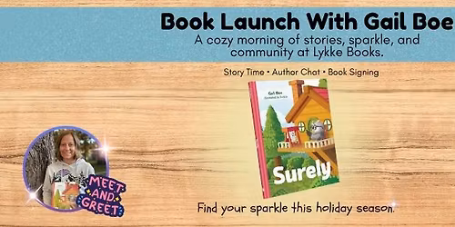 Book Launch With Gail Boe