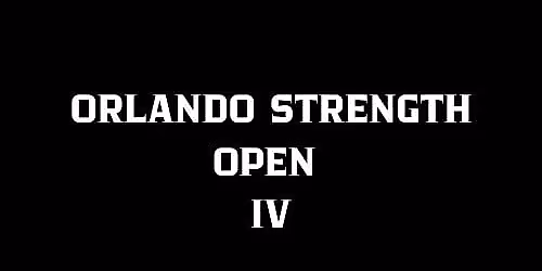 Orlando Strength Open 4