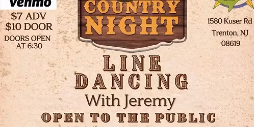 Country Line Dance-Hosted by Jeremy