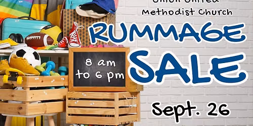 Fall Rummage Sale