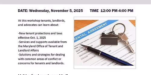 Tenant Bill of Rights Training