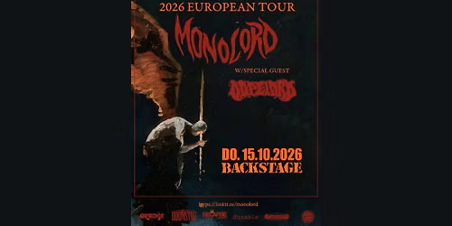 MONOLORD | 2026 EUROPEAN TOUR | BACKSTAGE M\u00dcNCHEN 2026