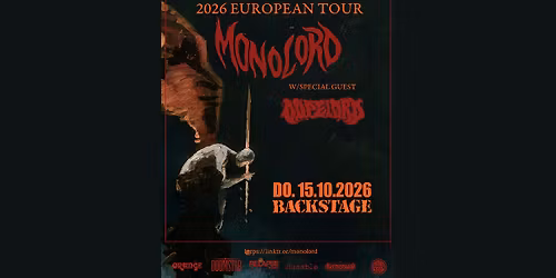 MONOLORD | 2026 EUROPEAN TOUR | BACKSTAGE M\u00dcNCHEN 2026