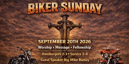 1st Annual Biker Sunday 