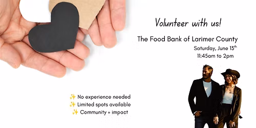 \u2728The Blonder Group JUNE 13th Volunteer Opportunity\u2728