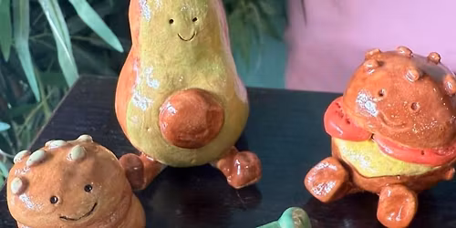 Adult jelly cat clay workshop