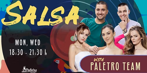 Salsa & Bachata (Regular Classes) | Paletro Team