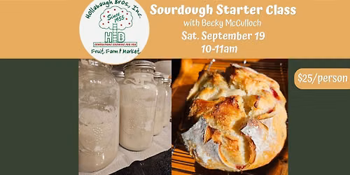 Sourdough Starter Class
