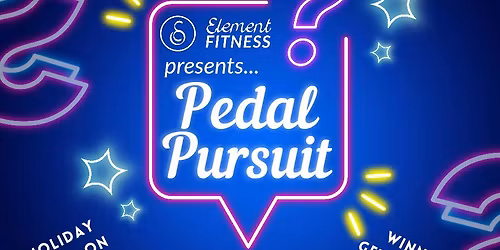 Holiday Pedal Pursuit!