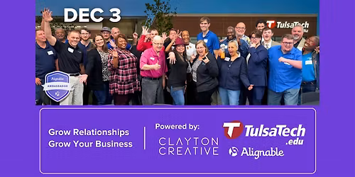 1st Wednesday Business Boost @ Tulsa Tech Lemley Memorial Campus