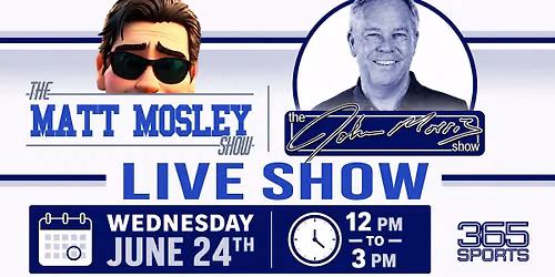 LIVE SHOW with John Morris and Matt Mosley at The Brazos Landing | June 24th
