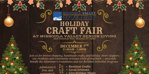 Resident Holiday Craft Fair