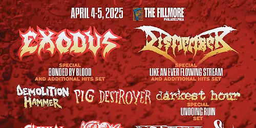 Decibel Metal and Beer Fest - Friday at Fillmore Auditorium Denver
