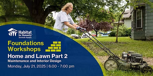 Foundations Workshop - Understanding Home Maintenance and Interior Design