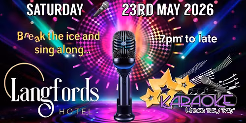 Karaoke Under The Stars @ Langfords Hotel