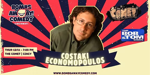 Comedy At The Comet | COSTAKI ECONOMOPOULOS