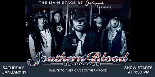 Southern Blood Performing at Galuppis - Southern Rock Hits