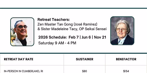 Christian Buddhist Retreat - In Person