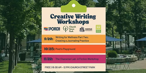 Creative Writing Workshop: Poet's Playground