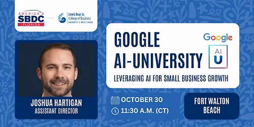 Google AI-University \u2014 Fort Walton Beach
