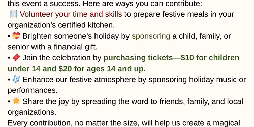 Community Celebrations