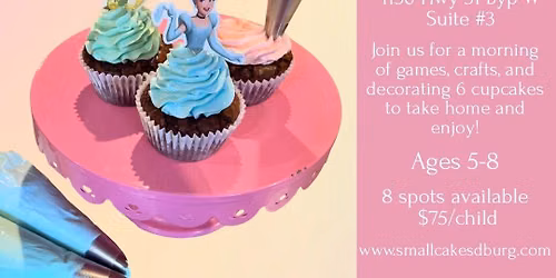 Princess Cupcake Decorating Camp